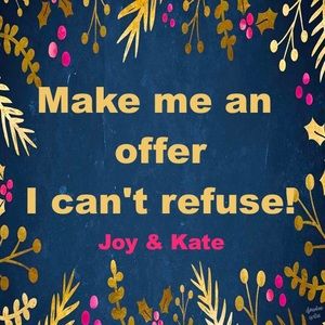 Reasonable Offers are always welcome